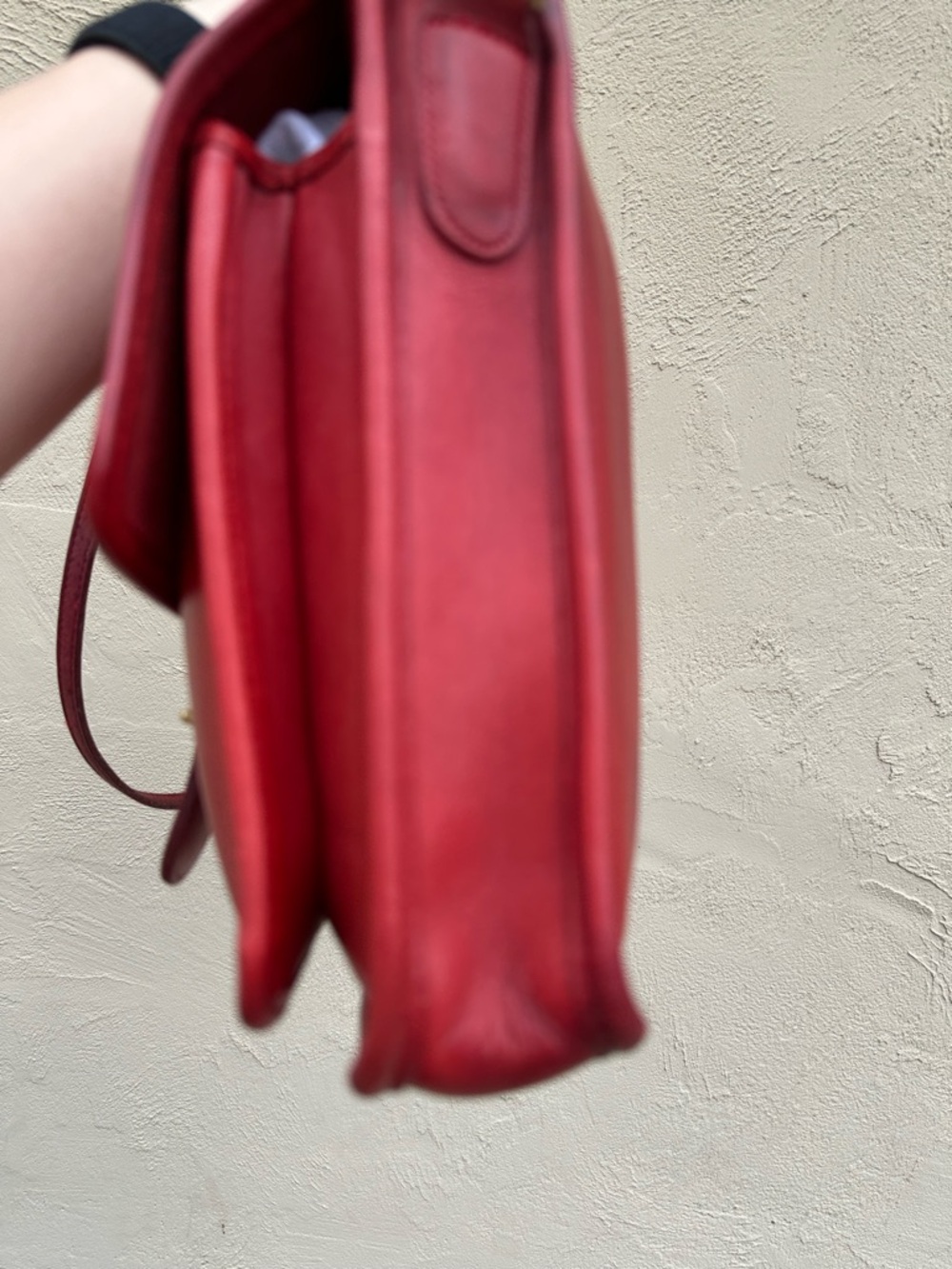 🌶️Vintage Red Coach Station Bag 5130🌶️ - Picture 5 of 11
